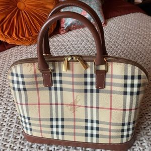 Burberry Vintage Classic Alma Bag